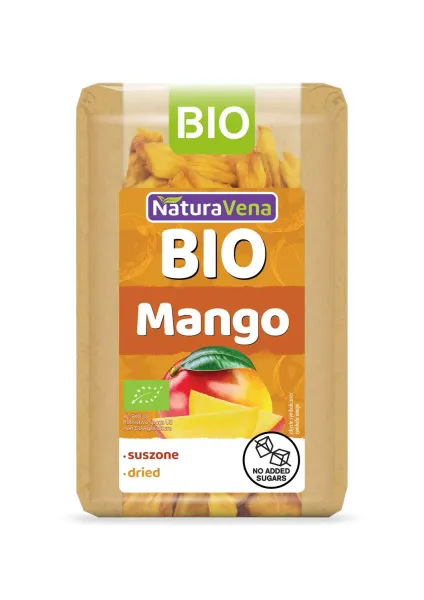 Mango Suszone BIO 150 g - Naturavena zdjęcie 1