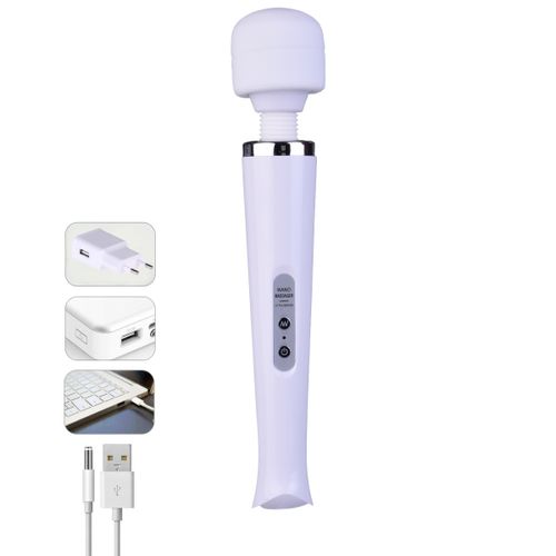 BEZPRZEWODOWY MASAŻER ORGAZMOWY - 10 PROGRAMÓW BIAŁY na Arena.pl