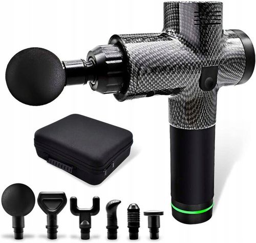 PISTOLET DO MASAŻU MOCNY MASAŻER MASSAGE GUN PRO na Arena.pl