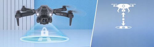 IDEA12 dron z kamerą elektrycznie regulowany RC FPV WIFI 0606 na Arena.pl