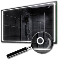 Lustro LED z Włącznikiem Dotykowym 90x70 Barcelona