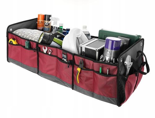 ORGANIZER DO BAGAŻNIKA SAMOCHODU TORBA DO BAGAŻNIKA SAMOCHODU POJEMNY XXL na Arena.pl
