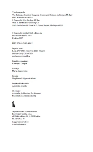 Wierzący naukowiec. Eseje o nauce i religii na Arena.pl