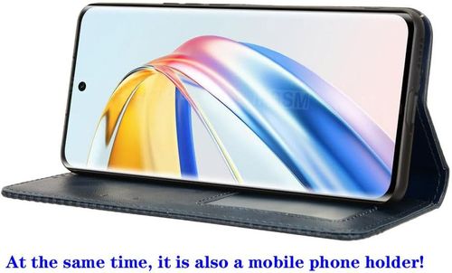 Etui Honor Magic6 Lite Niebieskie Portfel Flip Case RonRun PU na Arena.pl