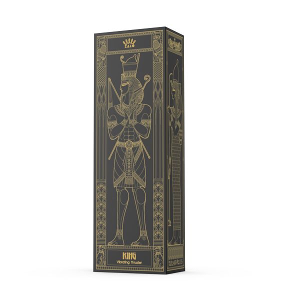 Zalo King Vibrating Thruster Obsidian Black zdjęcie 10