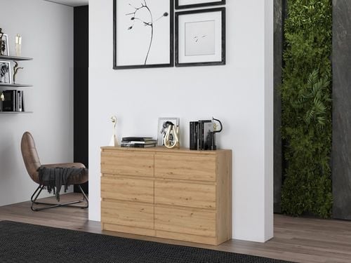 KOMODA MALWA M6 120 - DĄB ARTISAN na Arena.pl