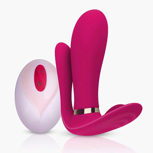 Remote Wearable Vibrator Red zdjęcie 2