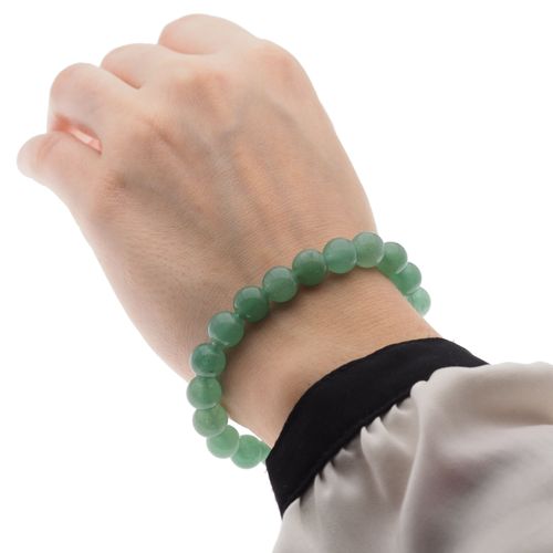 Bransoletka 18 cm – Awenturyn, kulki 8,5 mm, na gumce silikonowej na Arena.pl