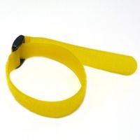 OPASKI RZEPOWE TECHLY 30CM 10SZT ŻÓŁTE