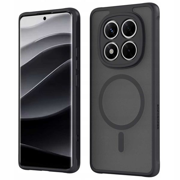 Spacecase Hybrid Mag Poco X7 5G / Redmi Note 14 Pro 5G Black zdjęcie 4