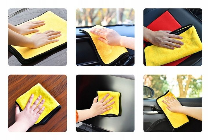 MIKROFIBRA PUSZYSTY RĘCZNIK DO OSUSZANIA AUTA 800g zdjęcie 16