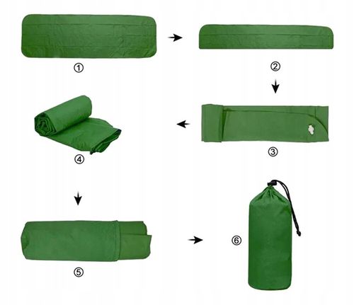 Materac Dmuchany Turystyczny Ultralekki Trekingowy Do Namiotu Wodoodporny na Arena.pl