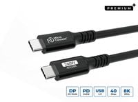 MicroConnect USB-C to USB-C cable 1,5m