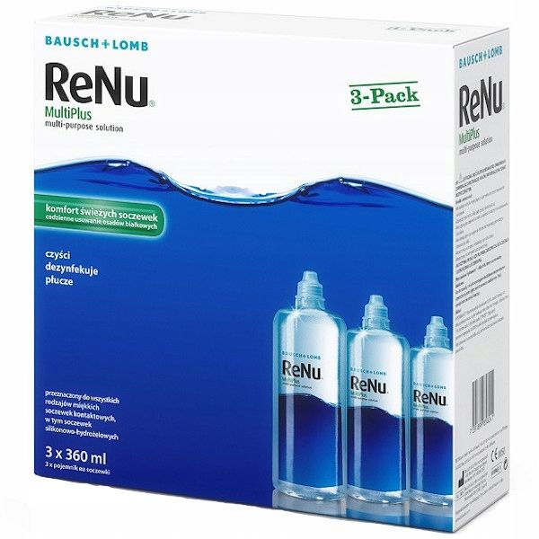 Płyn Renu Multiplus 3x360 ml zestaw zdjęcie 2