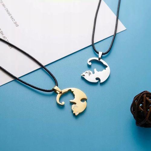 Yin Yang Równowaga Przyjaźn dla Par Przyjaciól Kot na Arena.pl