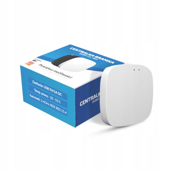 Mini Bramka Centralka ZigBee 3.0 WiFi TUYA Hub + Kabel Micro USB zdjęcie 1