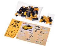 ZESTAW KLOCKI TECHNICZNE SPORTOWE AUTO ŻÓŁTE