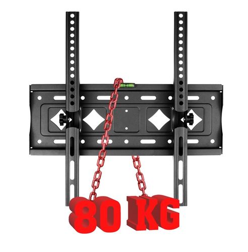 Super Mocny Uchwyt do Telewizora 25-80 cali 80kg Regulacja nachylenia na Arena.pl