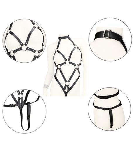 Prowokująca kobieca uprząż na Arena.pl