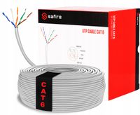 KABEL SIECIOWY UTP KAT 6 CAT 100 m SKRĘTKA przewód LAN CCA FLUKE PASSED