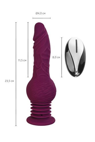 Mini Sex Machine Striker, Motorlovers With Remote Control, Silicone, Abs, na Arena.pl