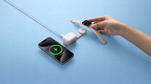 Ładowarka ANKER MagGo Wireless Charging Station 3 w 1 Biała na Arena.pl