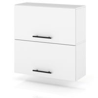 szafka kuchenna wisząca klapowa modułowa nowoczesna 60cm spremium biały mat