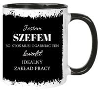 KUBEK PREZENT DLA KIEROWNIKA SZEFA URODZINY IMIENINY ŚMIESZNY PREZENT