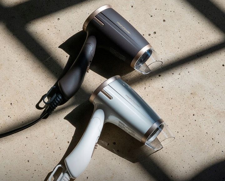 SUSZARKA DO WŁOSÓW MAŁA SKŁADANA MOCNA PODRÓŻNA ZIMNY NAWIEW KONCENTRATOR zdjęcie 14