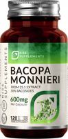 Bacopa Monnieri 120 Kapsułek po 600mg - Rise Supplements