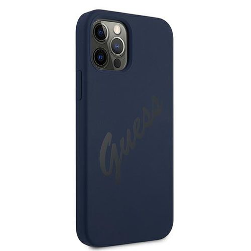 Etui Guess do iPhone 12 Pro Max, Niebieski na Arena.pl