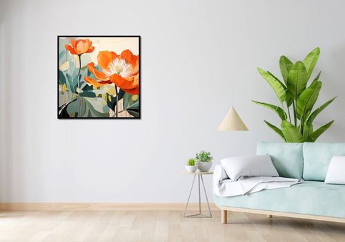 Plakat 80x80cm Żywa Pejzażystyka na Arena.pl