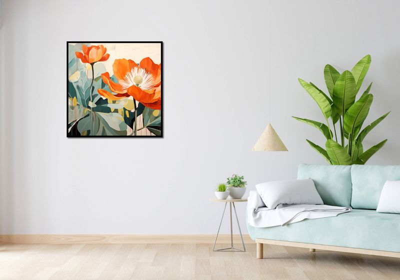 Plakat 80x80cm Żywa Pejzażystyka zdjęcie 4
