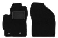 Dywaniki welurowe przednie Toyota Auris I 2007-2012 hatchback czarne