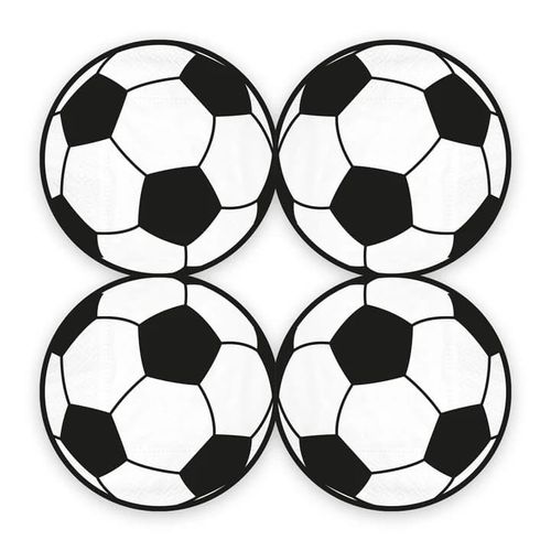 Serwetki papierowe Piłka Nożna, 10 szt. na Arena.pl