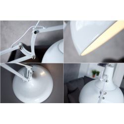 Lampa podłogowa Big Peggy biała D2 na Arena.pl
