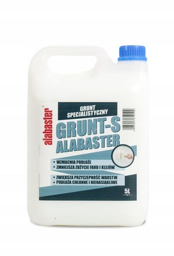 Grunt S Specjalistyczny 5L ALABASTER 103, penetrujący do ścian i podłóg na Arena.pl