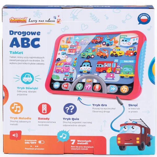 Dumel TABLET DROGOWE ABC DG 50034 zdjęcie 7