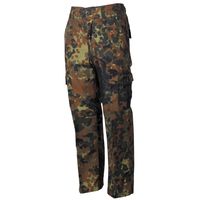 Chłopięce spodnie bojówki flecktarn 110-116