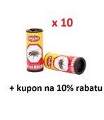 Lep na muchy na muszki 10 sztuk + rabat