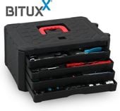 19124 Walizka narzędziowa na kółkach zestaw narzędzi Bituxx 1200 elementów