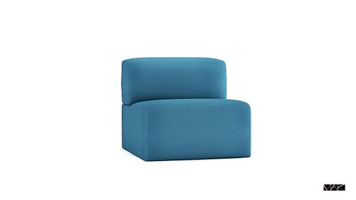 Fotel Block turkusowy na Arena.pl