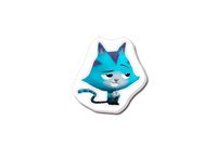 Topper toper z masy cukrowej na tort Najkotek