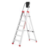 Drabina magazynowa wolnostojąca 6 stopniowa FARAONE LADY 6 - 3,13 m