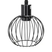 Żelazna lampa wisząca Aigostar na żarówkę E27 o industrialnym stylu
