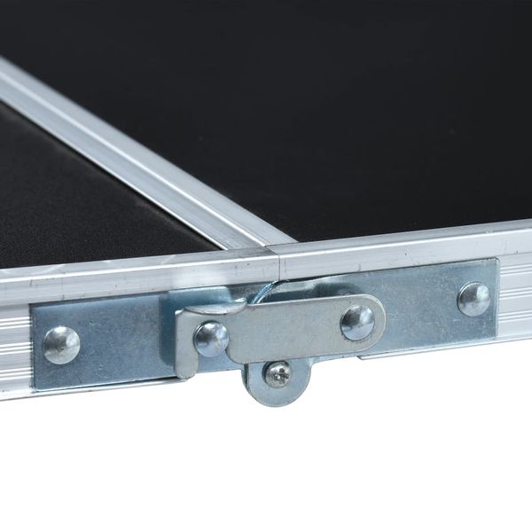 Składany stół do Beer Ponga, 240 cm, czarny zdjęcie 7