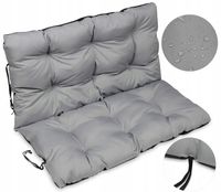 Stal poduszka na ławkę ogrodową huśtawkę 120x110