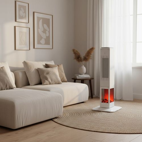 TERMOWENTYLATOR KOLUMNOWY KOMINEK grzejnik elektryczny farelka SWING na Arena.pl