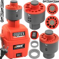 OSTRZAŁKA DO OSTRZENIA WIERTEŁ ELEKTRYCZNA DWA ADAPTERY 2x GŁOWICA 3-16 MM