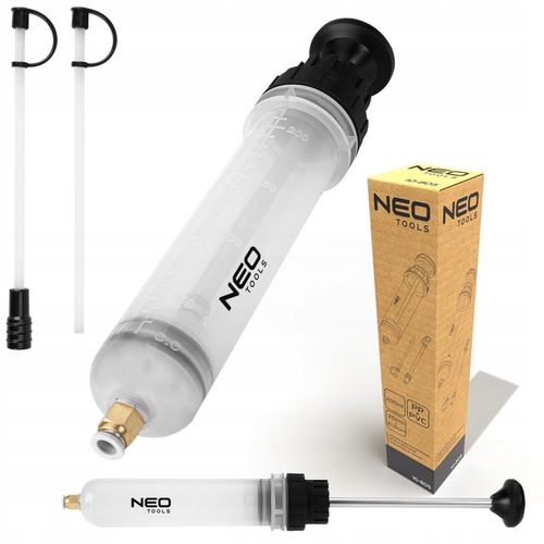 STRZYKAWKA ODSYSARKA OLEJU PŁYN HAMULCOWY PALIWO 200ML WYSYSARKA RĘCZNA NEO na Arena.pl